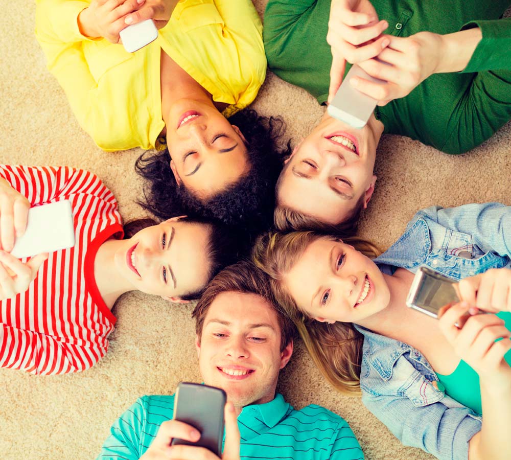 El 92% de los adolescentes años afirma tener un perfil en redes ...