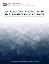 Qualitative Methods In Implementation Science