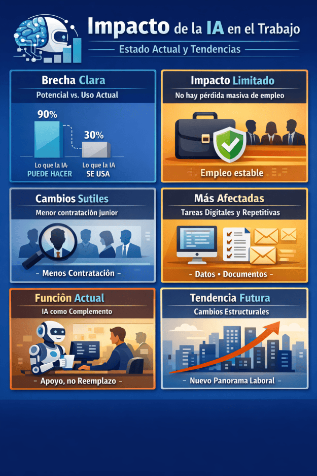 Impacto real de la IA en el empleo: evidencia temprana y nuevas ...